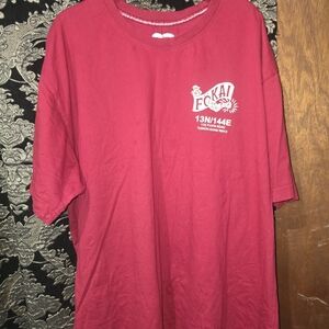 Fokai Red Graphic T-Shirt